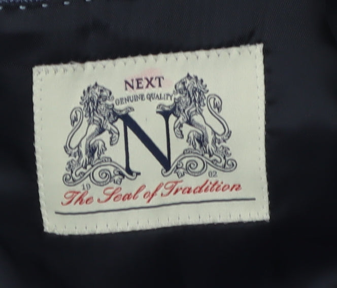 Next Men's Blue Blazer 40S Single-Breasted Jacket