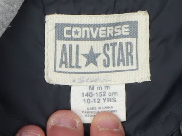 Converse Boys Black Bomber Jacket 10-12 Years