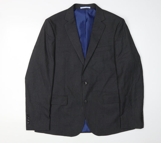 Marks and Spencer Men's Charcoal Blazer, 42R, Formal