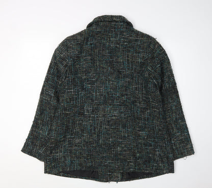 Bonmarché Women's Multicolour Pea Coat Size 14 - Classic Elegance