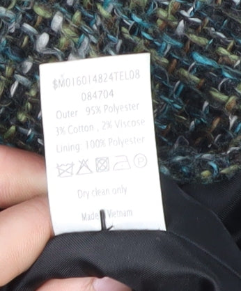 Bonmarché Women's Multicolour Pea Coat Size 14 - Classic Elegance