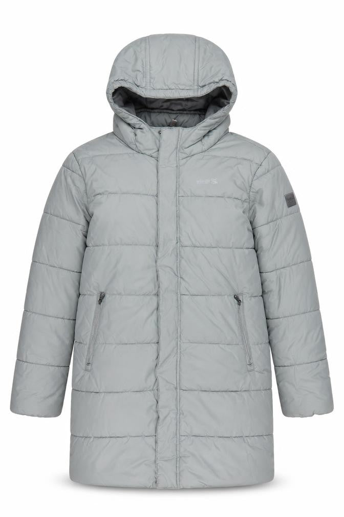 Regatta Girls Green Long Puffer Jacket 9-10 Years