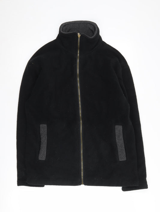 Stormafit Men's Black Fleece Jacket Small