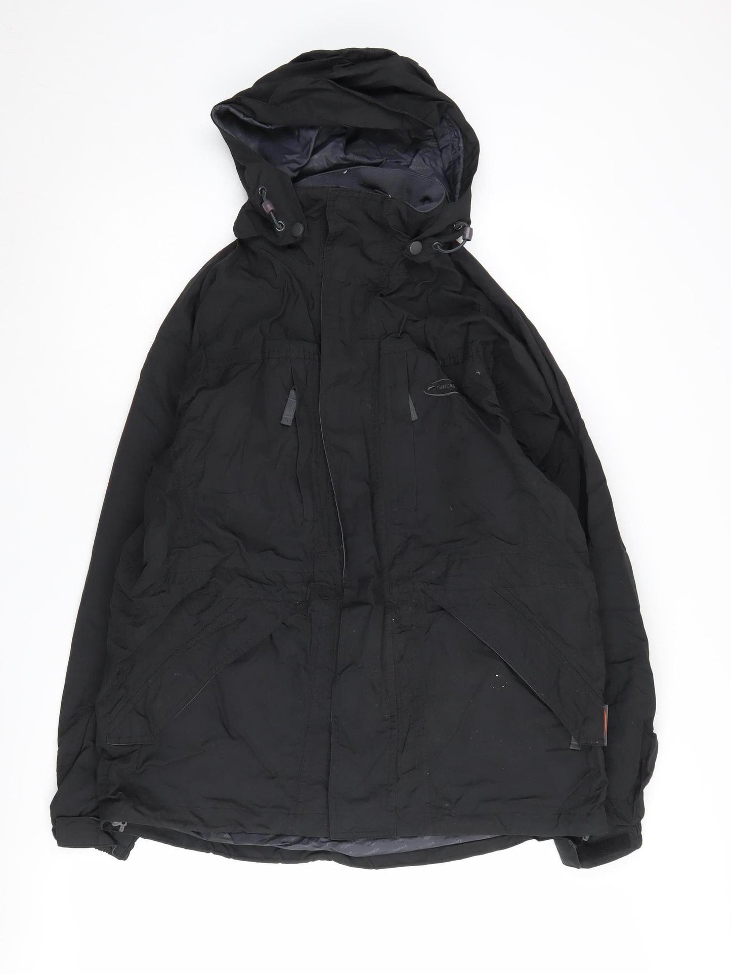 Mountainlife Men's Black Parka Jacket Size S