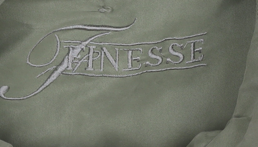 Finesse Women's Green Parka Coat Size 12 Hooded
