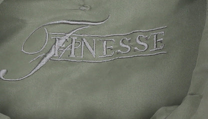Finesse Women's Green Parka Coat Size 12 Hooded