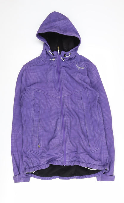 TOG24 Women's Purple Mid-Length Softshell Jacket