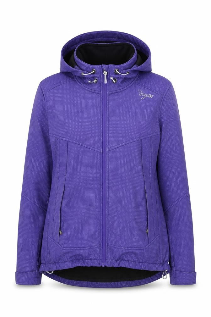 Tog24 Women's Purple Mid-Length Softshell Jacket