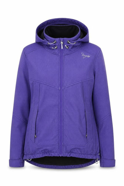 TOG24 Women's Purple Mid-Length Softshell Jacket