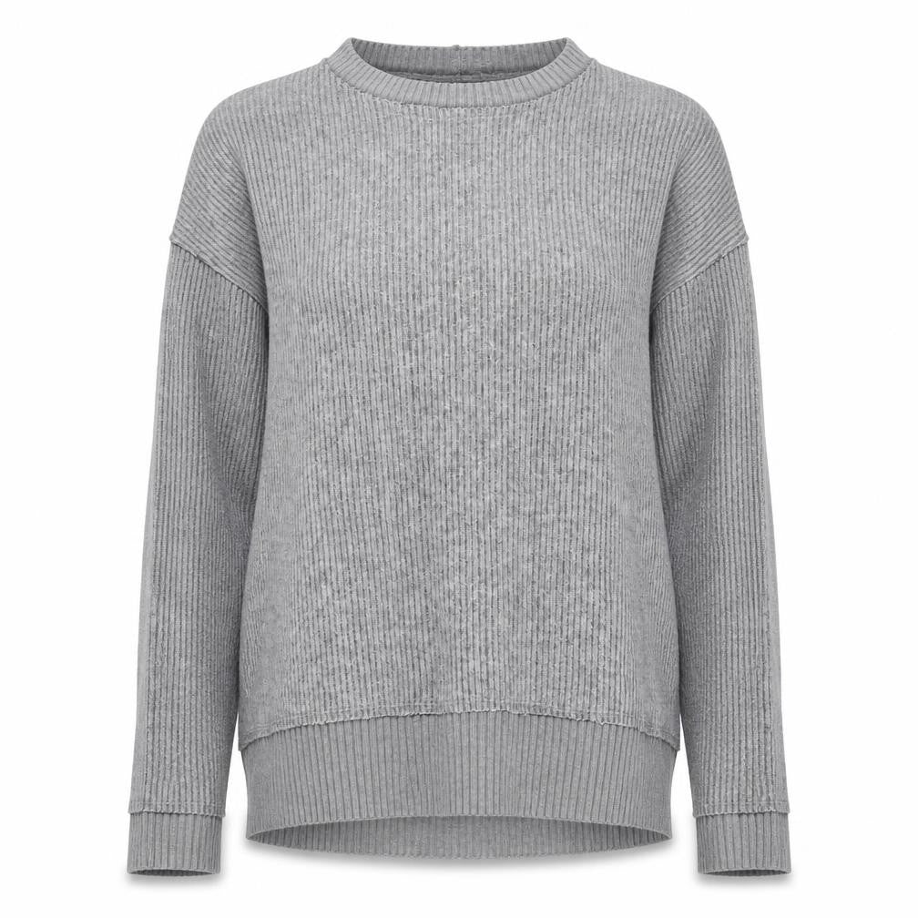 Zara Women's Grey Pullover Jumper, Size L