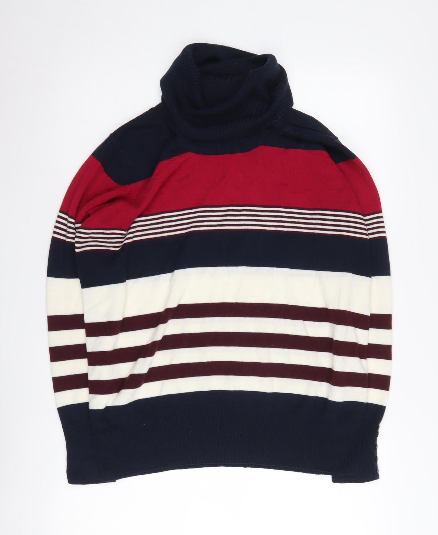 Isle Women's Multicoloured Roll Neck Pullover L