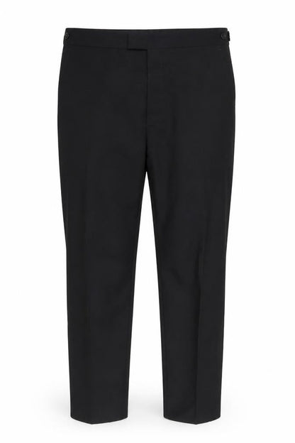Moss Bros Men's Black Wool Trousers Size 36
