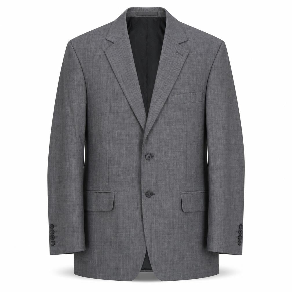 Jeff Banks Men's Grey Wool Blazer 40 Regular