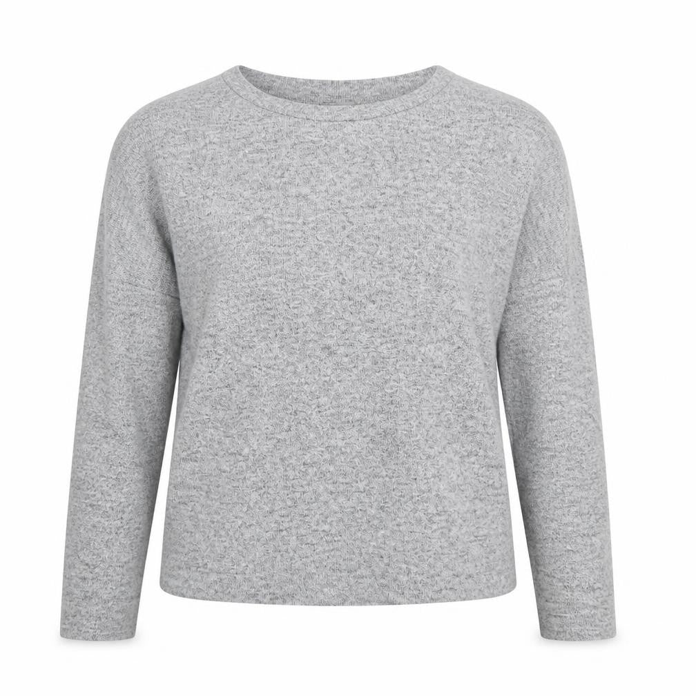 Jacqueline de Yong Women's Grey Pullover Jumper S