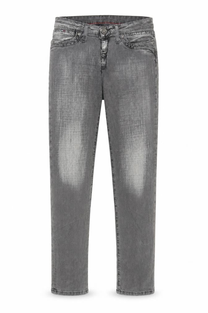 Tommy Hilfiger Men's Grey Straight Jeans, Size 26