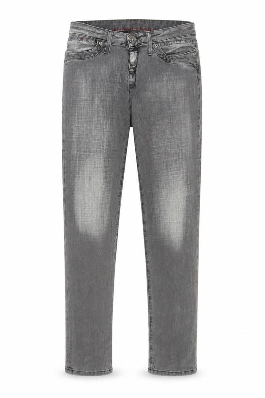Tommy Hilfiger Womens Grey Straight Jeans, Size 26