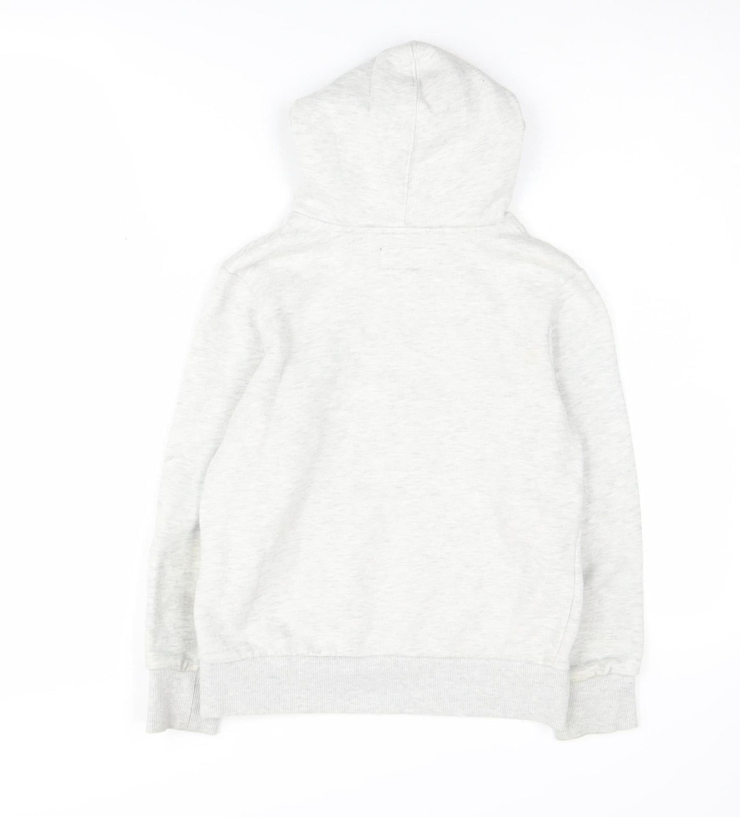 Converse Boys Grey Hoodie S Graphic Print Pullover