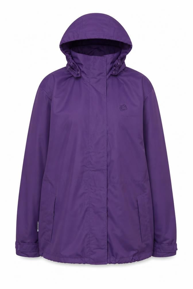 Mountain Essentials Women's Purple Parka Jacket - Size 14