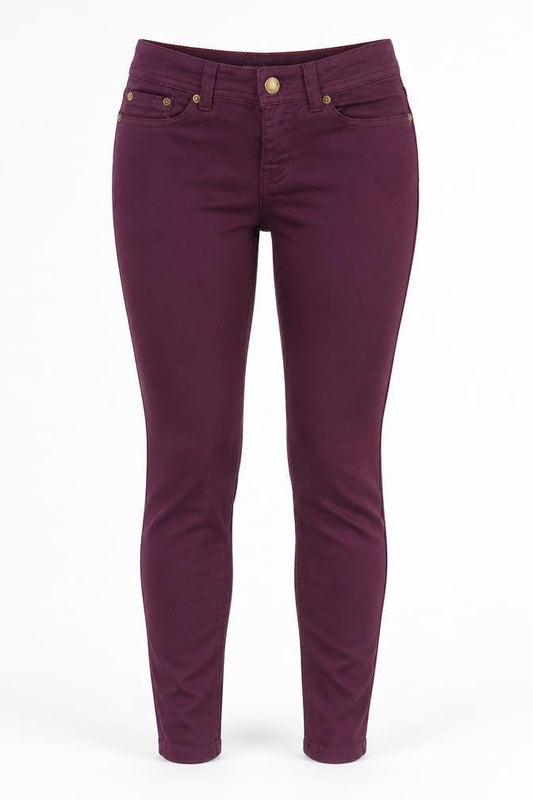 Joules Women's Purple Skinny Jeans Size 6