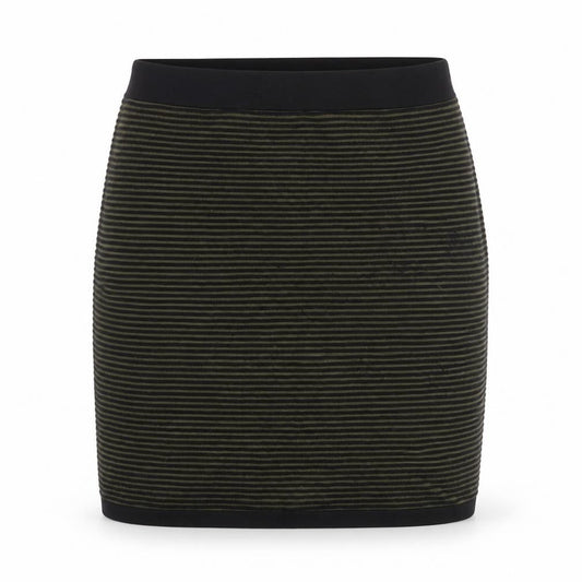 Banana Republic Women's Green Striped Skirt M