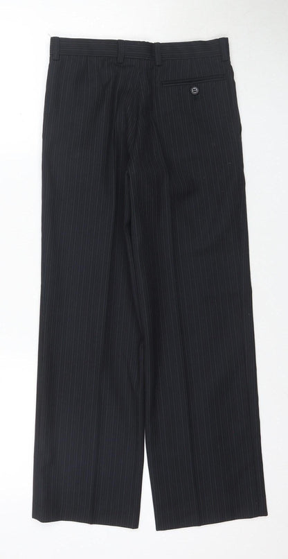 Additional front view of St. George by Duffer boys’ black dress pants 9 years