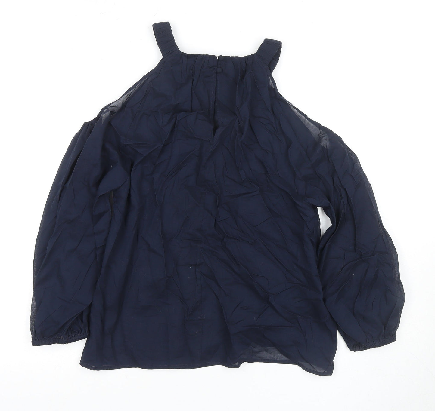 Naish Women's Blue Long Sleeve Top in Size 8