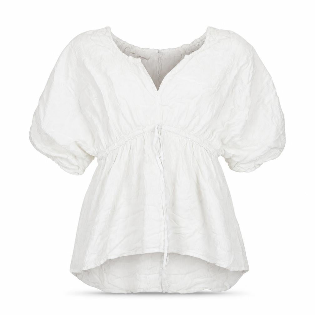ASOS Women’s White Cotton Tunic Blouse Size 12