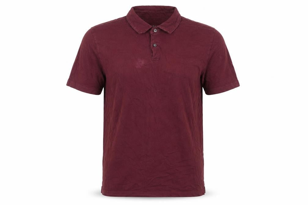 Gap Men's Red Polo Shirt M, Short Sleeves, Cotton