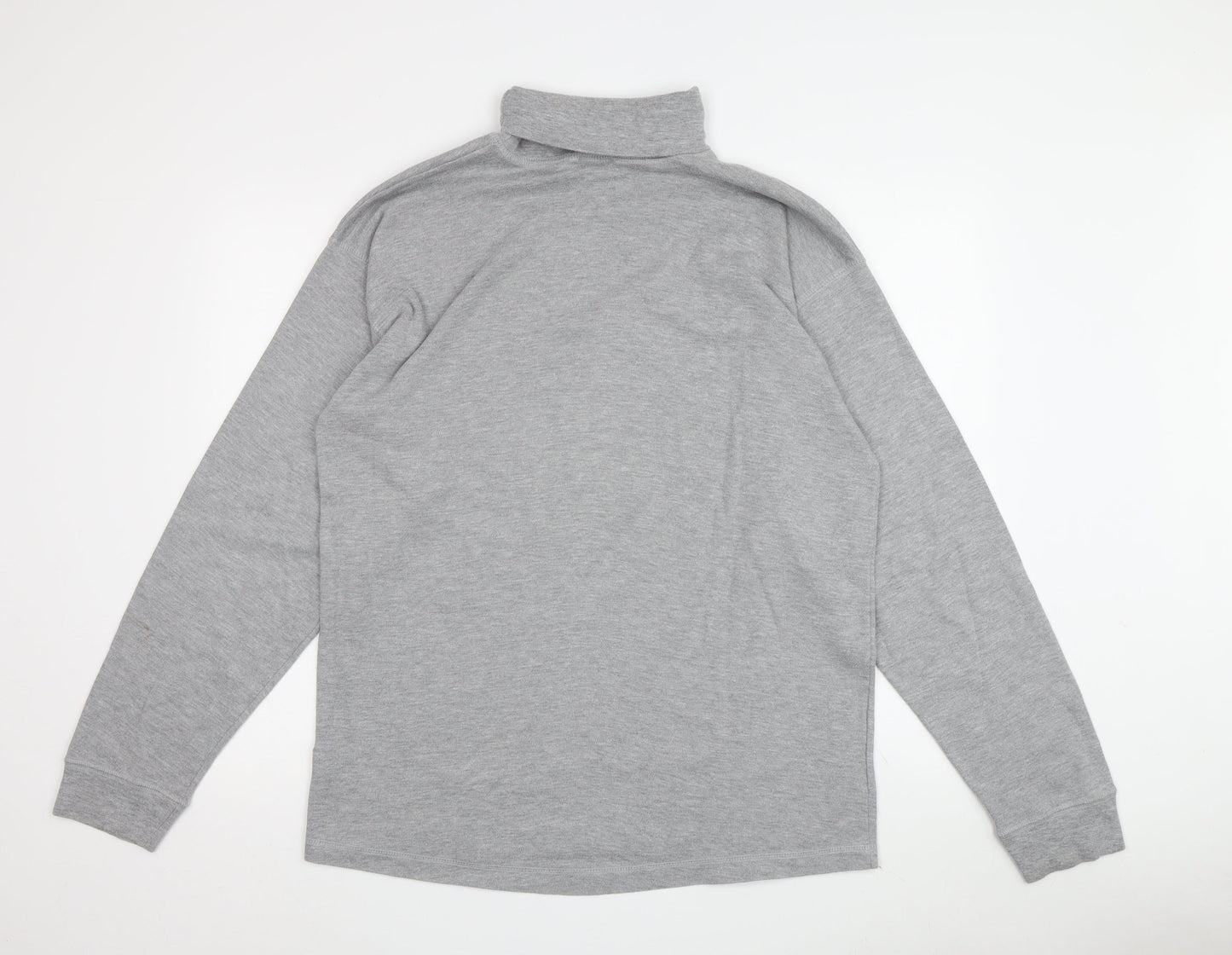 Gola Men's Grey Roll Neck Long Sleeve Top XL