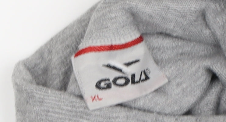 Gola Men's Grey Roll Neck Long Sleeve Top XL