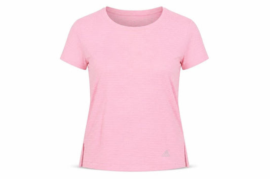 Adidas Women's Pink T-Shirt Size 12 Crew Neck