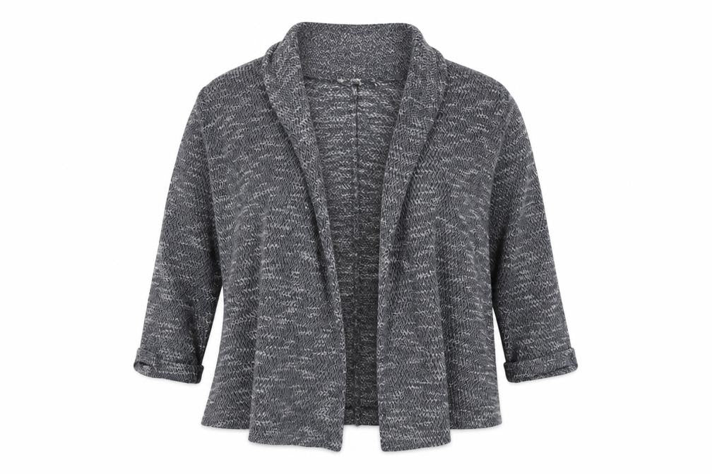 FatFace Women's Blue Knitted Open Cardigan - Size 12