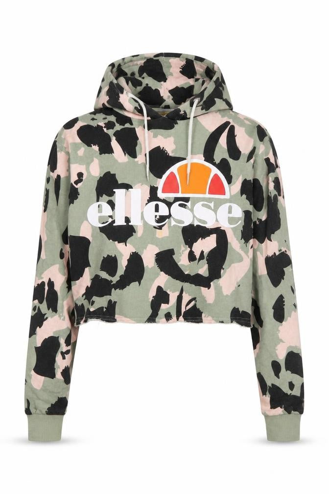 Ellesse Women's Multicoloured Camouflage Hoodie Size 8