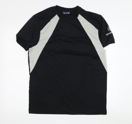 D.A.D Sportswear Men's Medium Black T-Shirt
