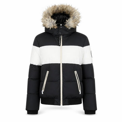 SDNY Women's Black/White Puffer Jacket Size 6