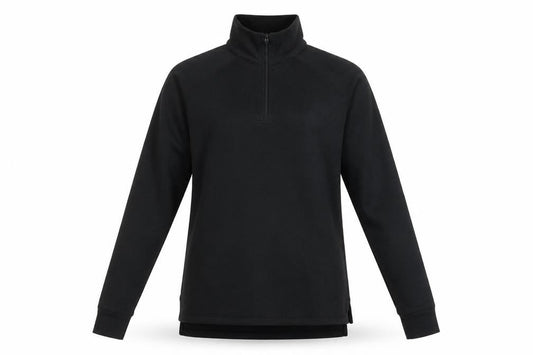 Trespass Womens Black Pullover 2XS, High Neck, 1/4 Zip
