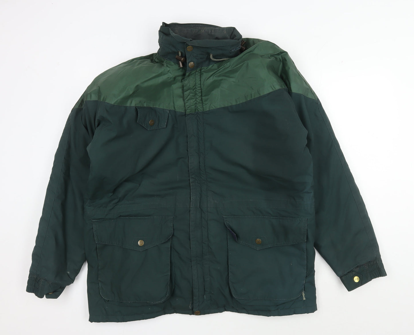 Shires Alberta Men's Green Parka Jacket S Casual