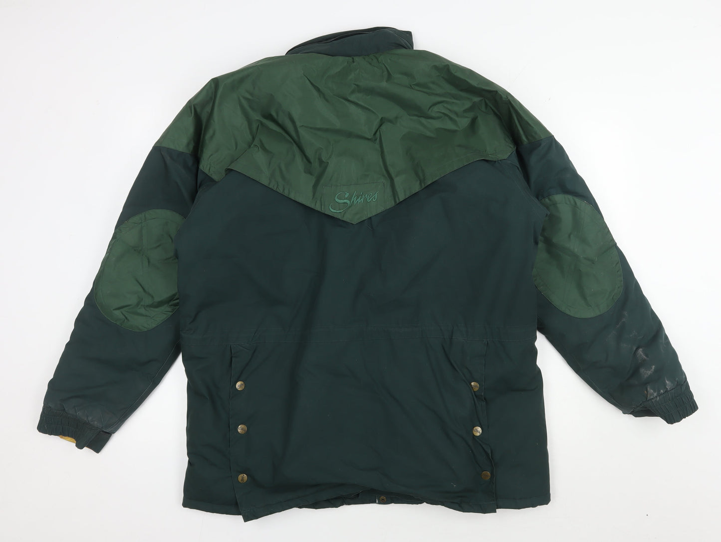 Shires Alberta Men's Green Parka Jacket S Casual