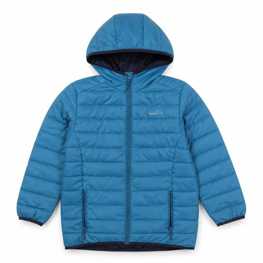 Freedom Trail Girls Blue Puffer Jacket 9-10 Years