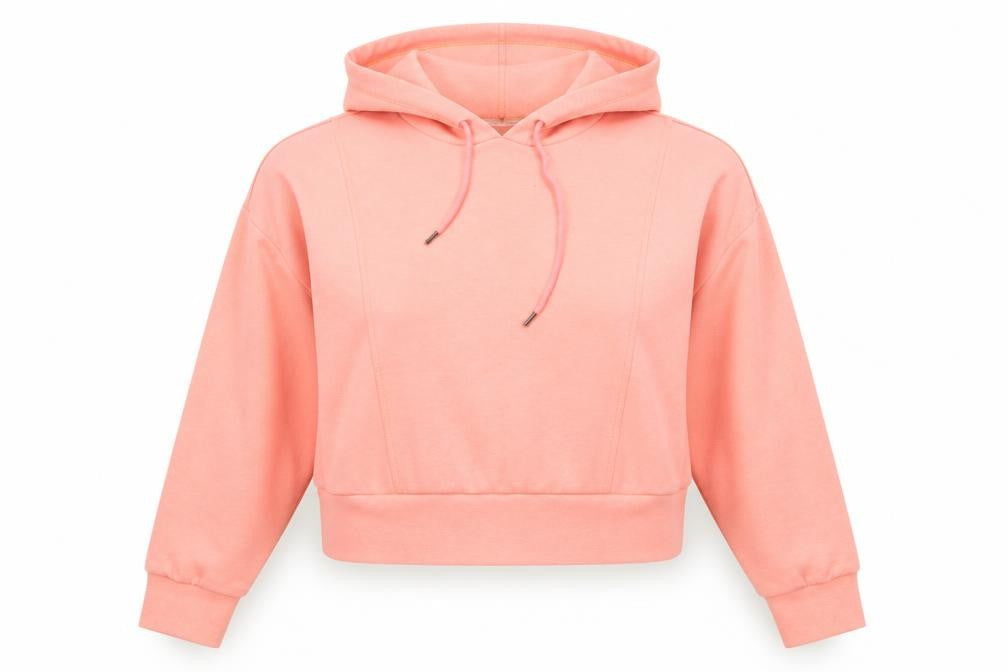 Seven Women Pink Pullover Hoodie Size XL - Sporty Design