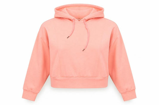 Seven Women Pink Pullover Hoodie Size XL - Sporty Design