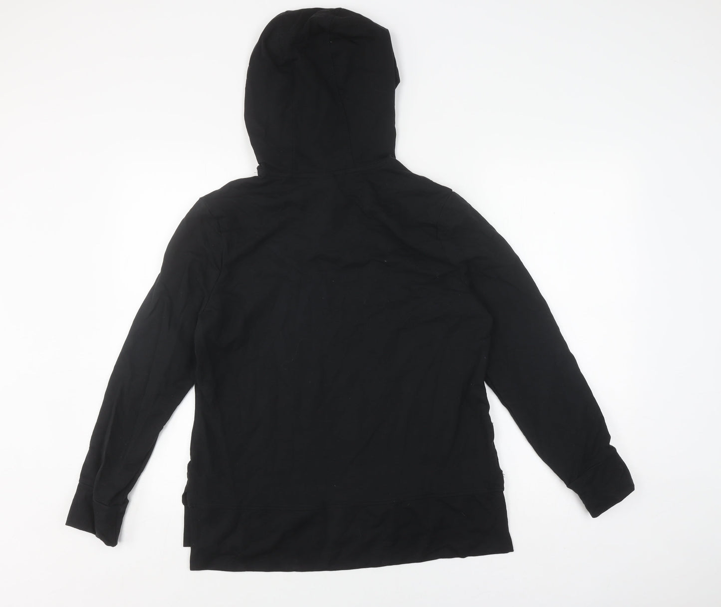 MP Black Pullover Hoodie, Unisex M, Lightweight Jersey