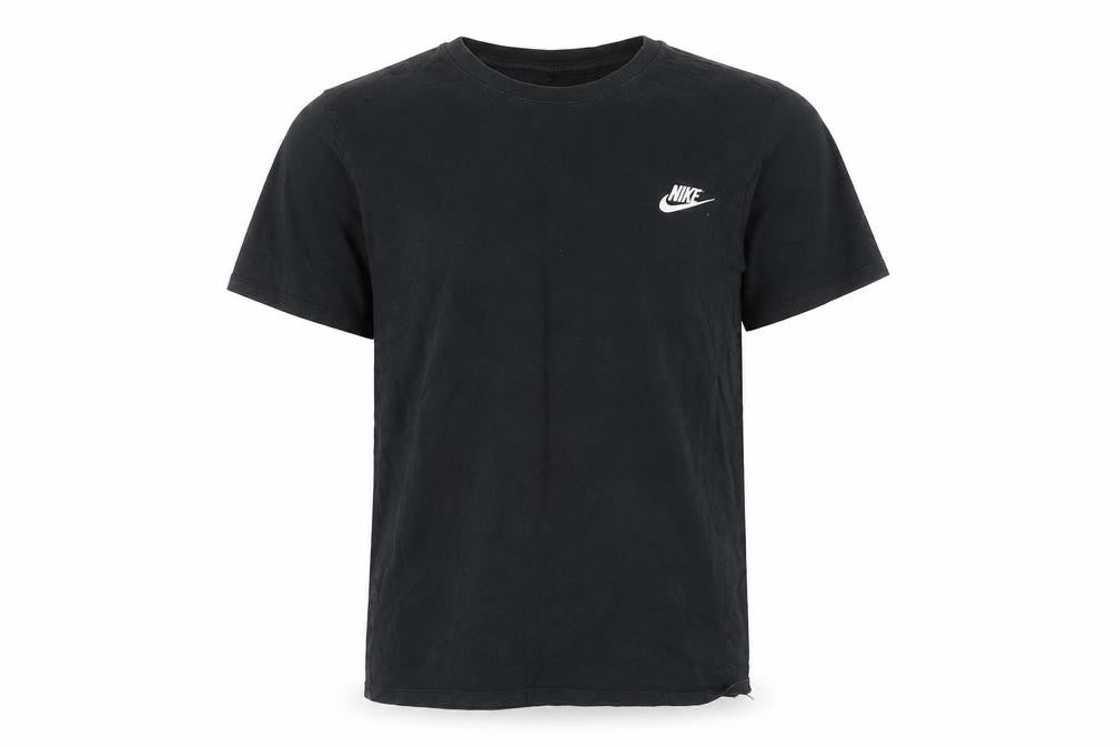 Nike Men's Black Athletic Fit T-Shirt S Solid Logo