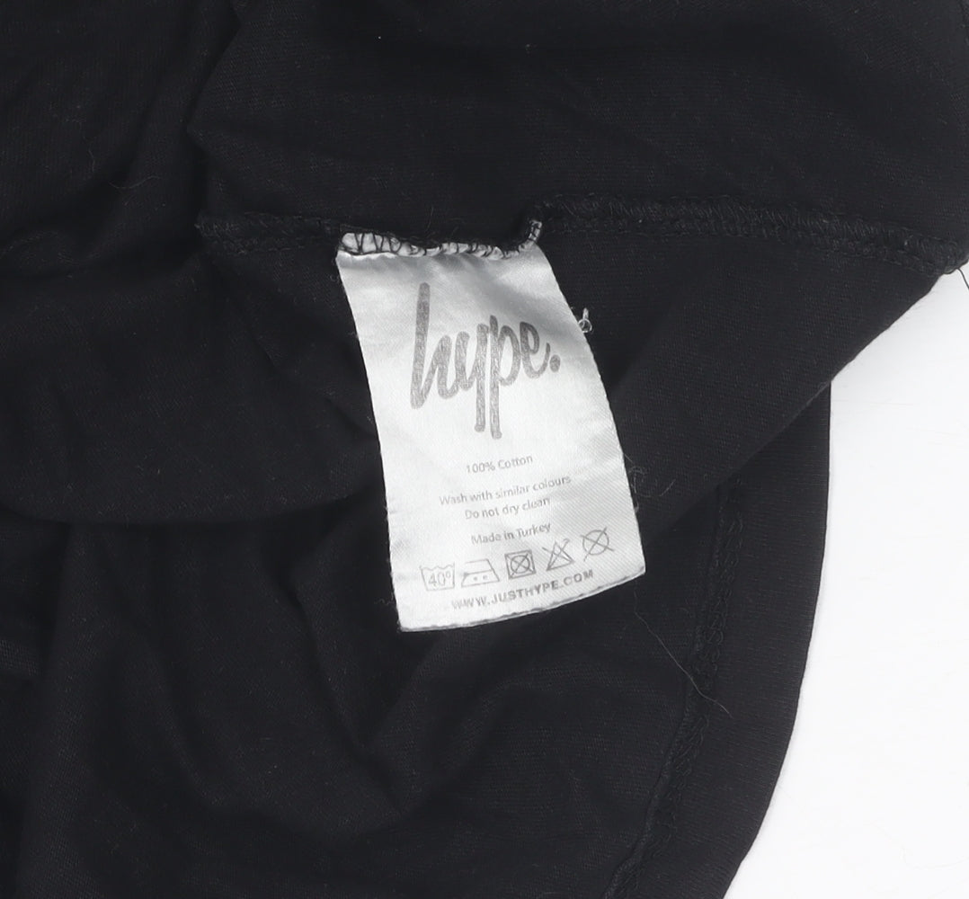 Hype Men's Black XL Logo T-Shirt