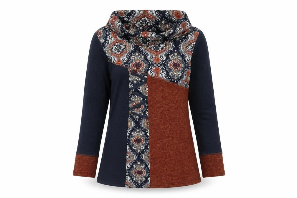 Sugar Crisp Women's M Multicoloured Bohemian Knit Jumper