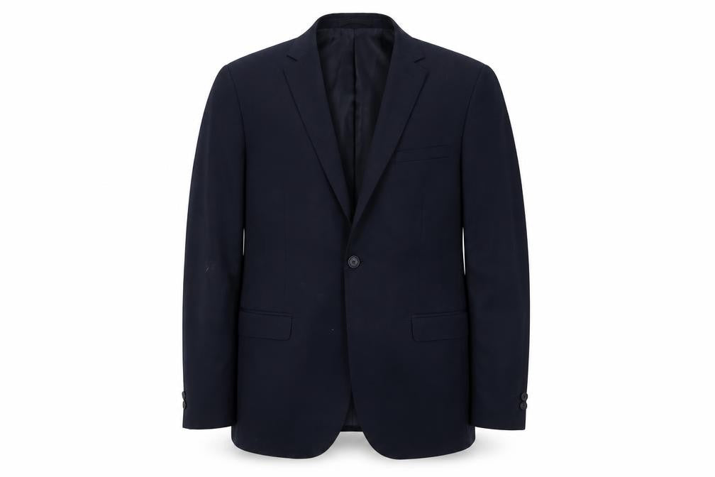 Moss Men's Black Blazer Skinny Fit 40R