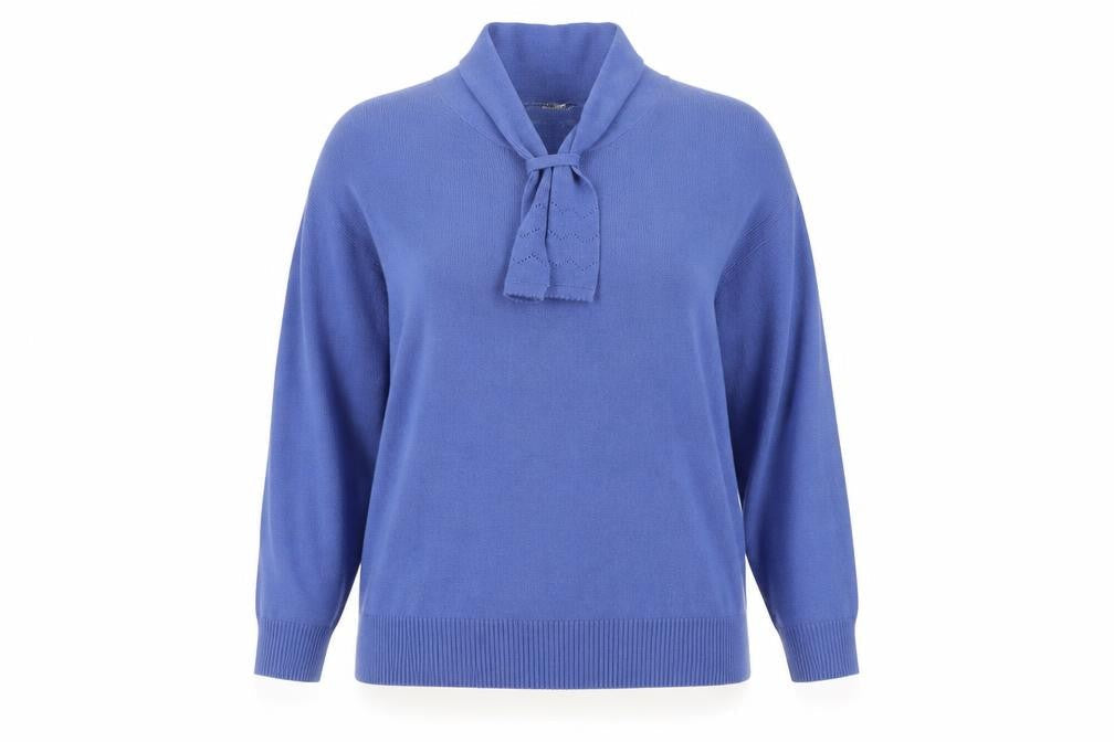 Honor Millburn Women's Blue High Neck Jumper Size 22