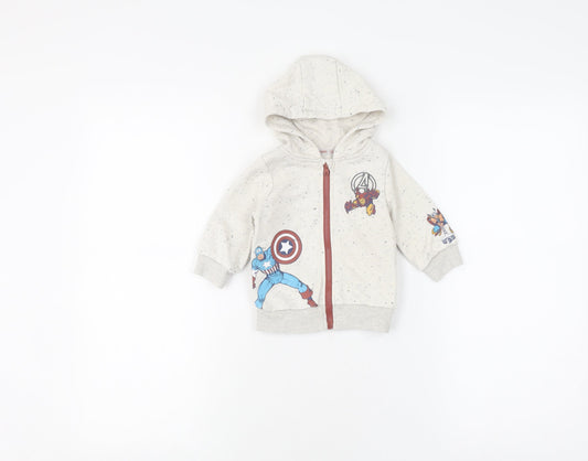 Marvel Avengers Unisex Toddler Jacket, Multicoloured, 6-9M