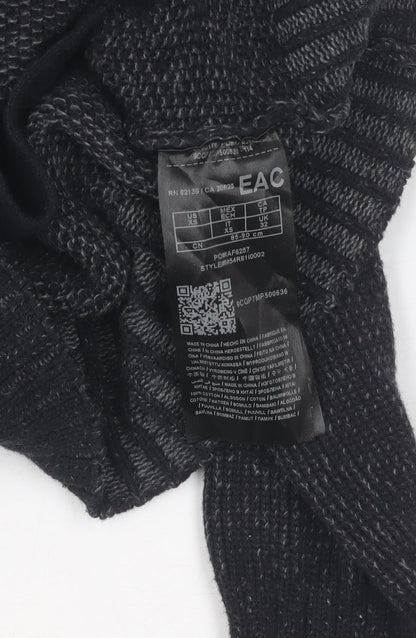 Brand and care label for Guess Men's XS Black Full Zip Jumper