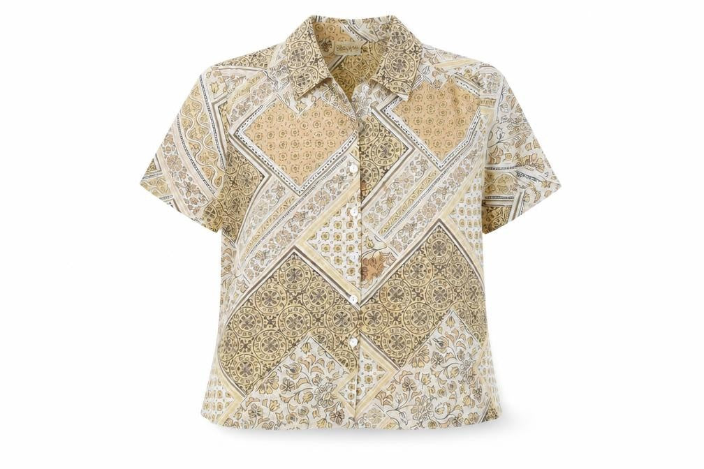 Eastex Women's Multicoloured Size 16 Button-Up Shirt